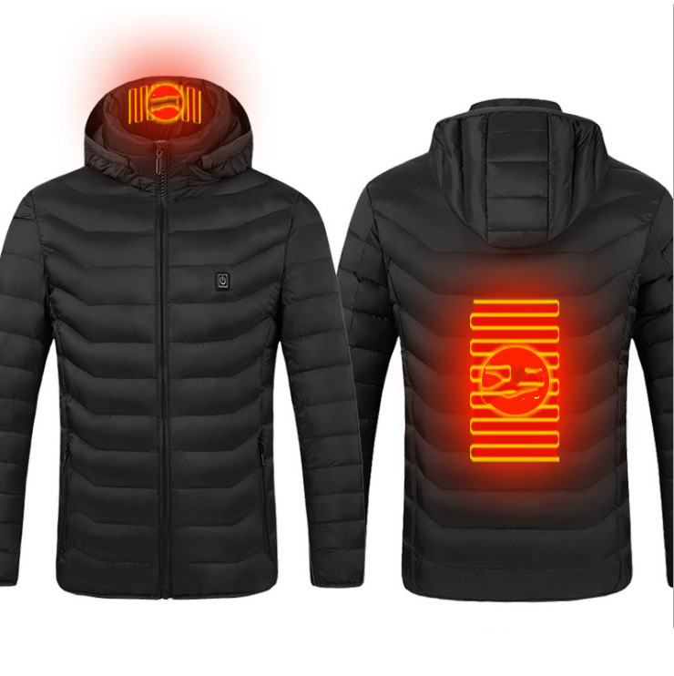 Men Autumn And Winter high quality Heated Vest Electric Heated Jackets Men Graphene Heat Coat USB Heating Padded Jacket