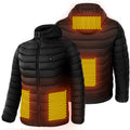Heated Puffer Jacket — 9-Zone USB Electric Coat (Battery Not Included)